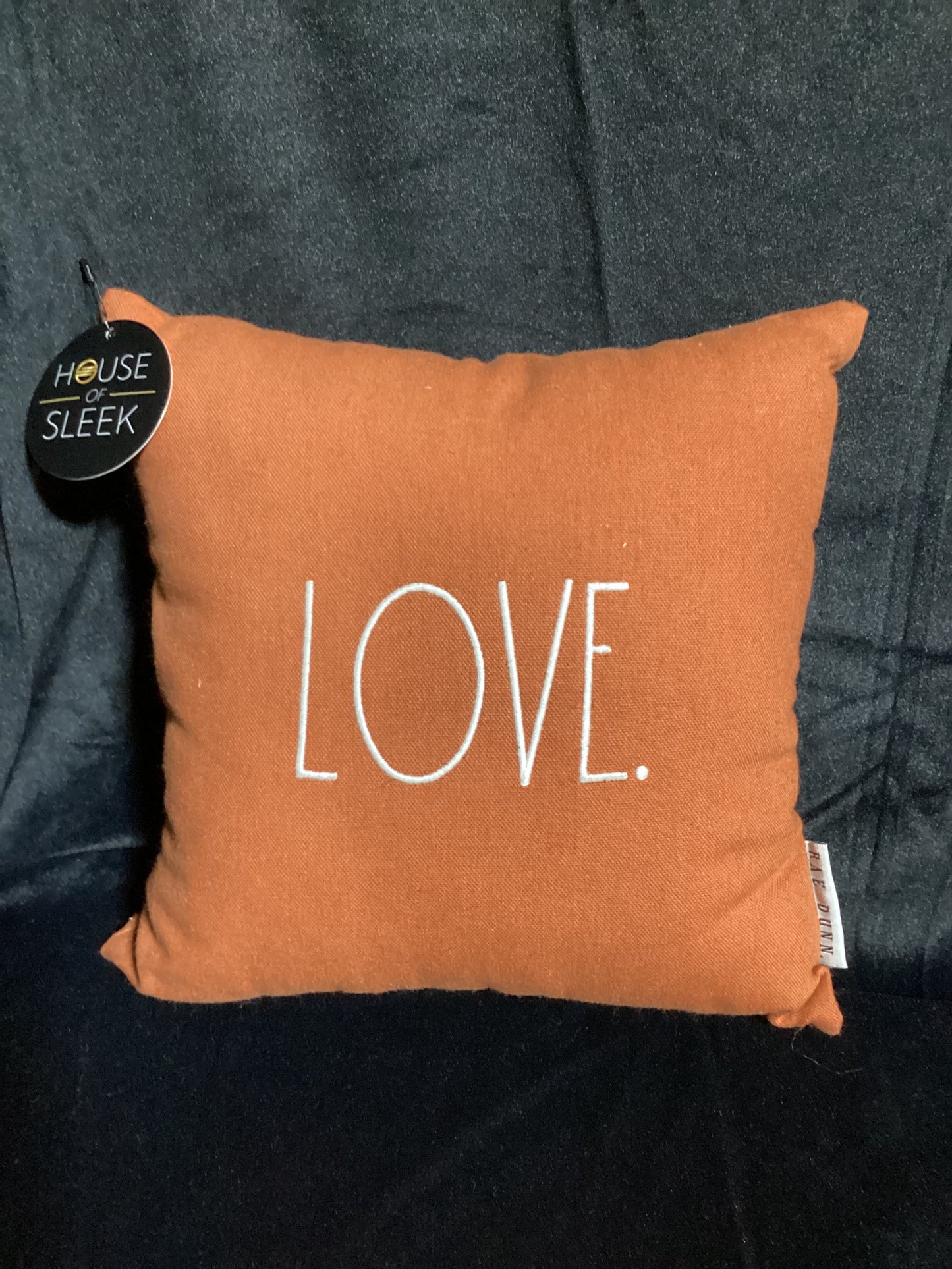 Petite Throw Pillow "love"