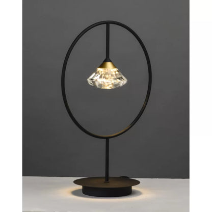 Diamond Circle Table Lamp