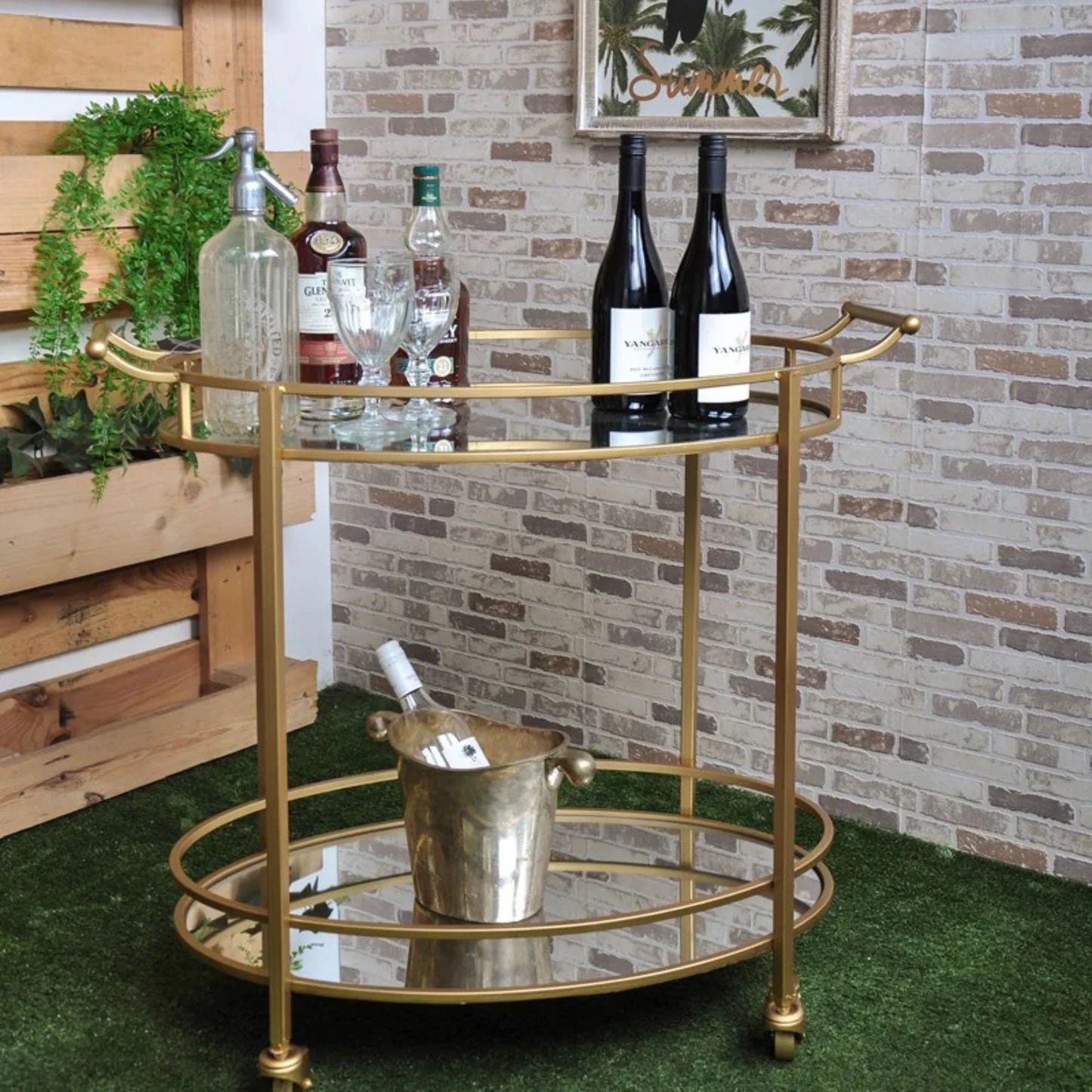 Kaydence Bar Cart-Open Box