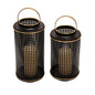 Metal Lantern Candle Holder (Set of 2)