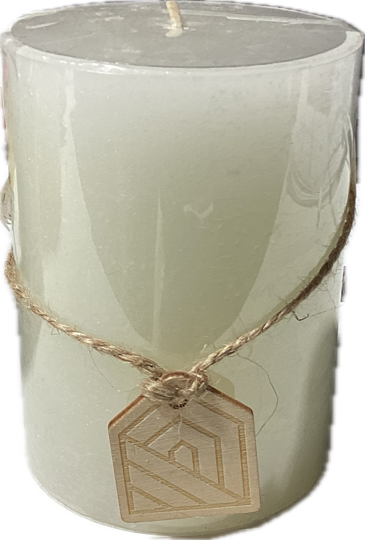 3”x4” unscented candle -5022