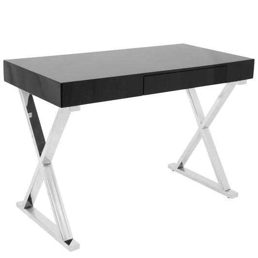 Black Contemporary Desk-Local Pick Up
