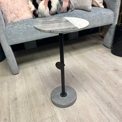 Marble end table