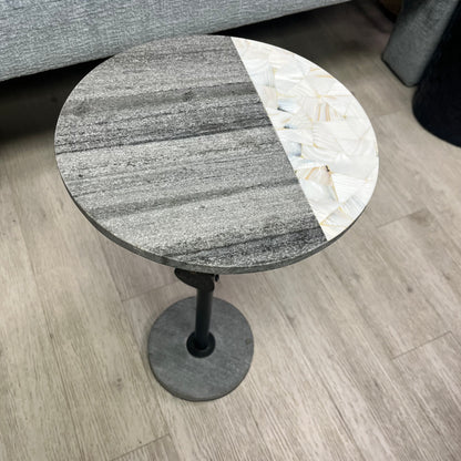 Marble end table