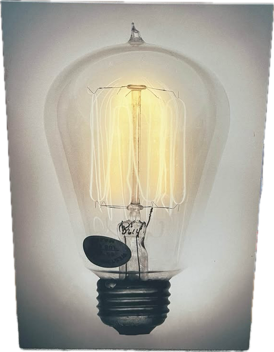Edison Bulb Print- OPEN BOX