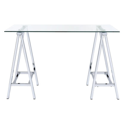 Glass Office Desk - local pick up only