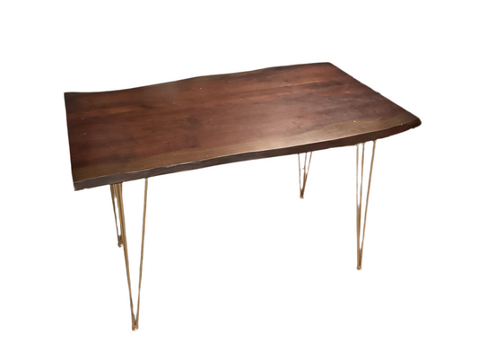 Wood Pin Leg Table