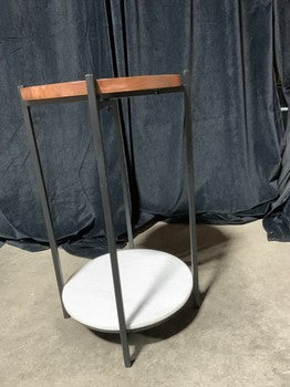 Wood and Stone Side Table- Local Pick Up Only