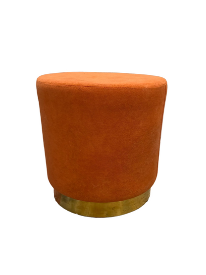 Orange Ottoman