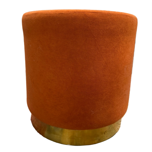Orange Ottoman