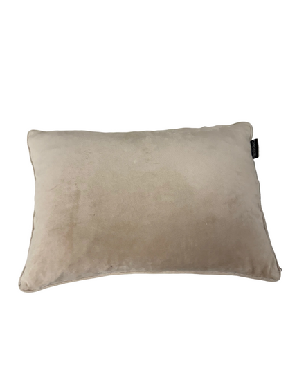 Textured Suede Lumbar Pillow