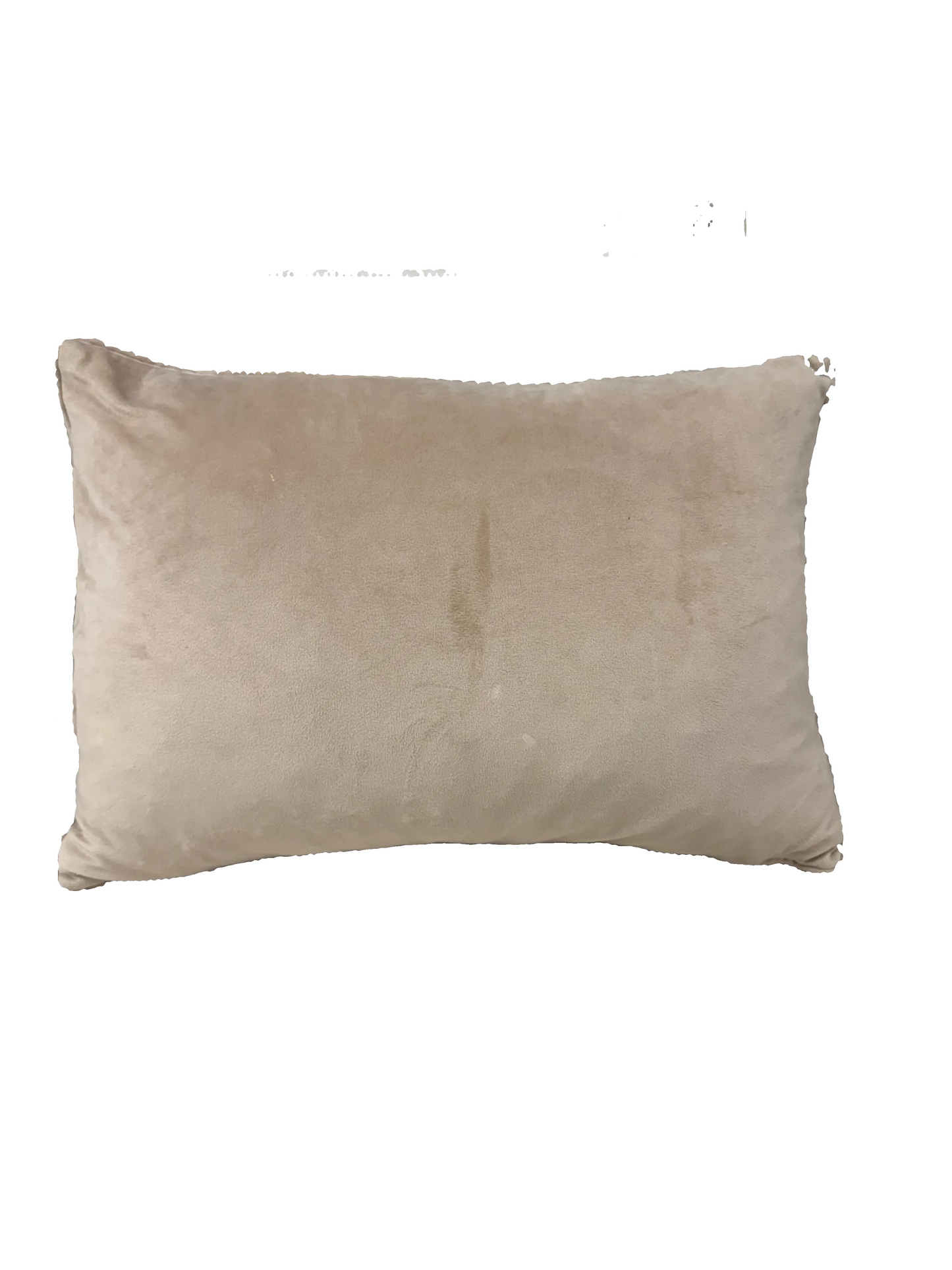 Textured Suede Lumbar Pillow