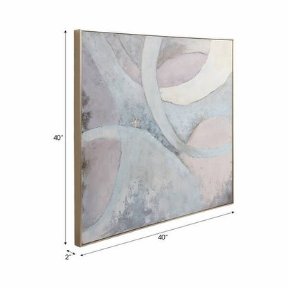 Abstract Pastel Wall Art