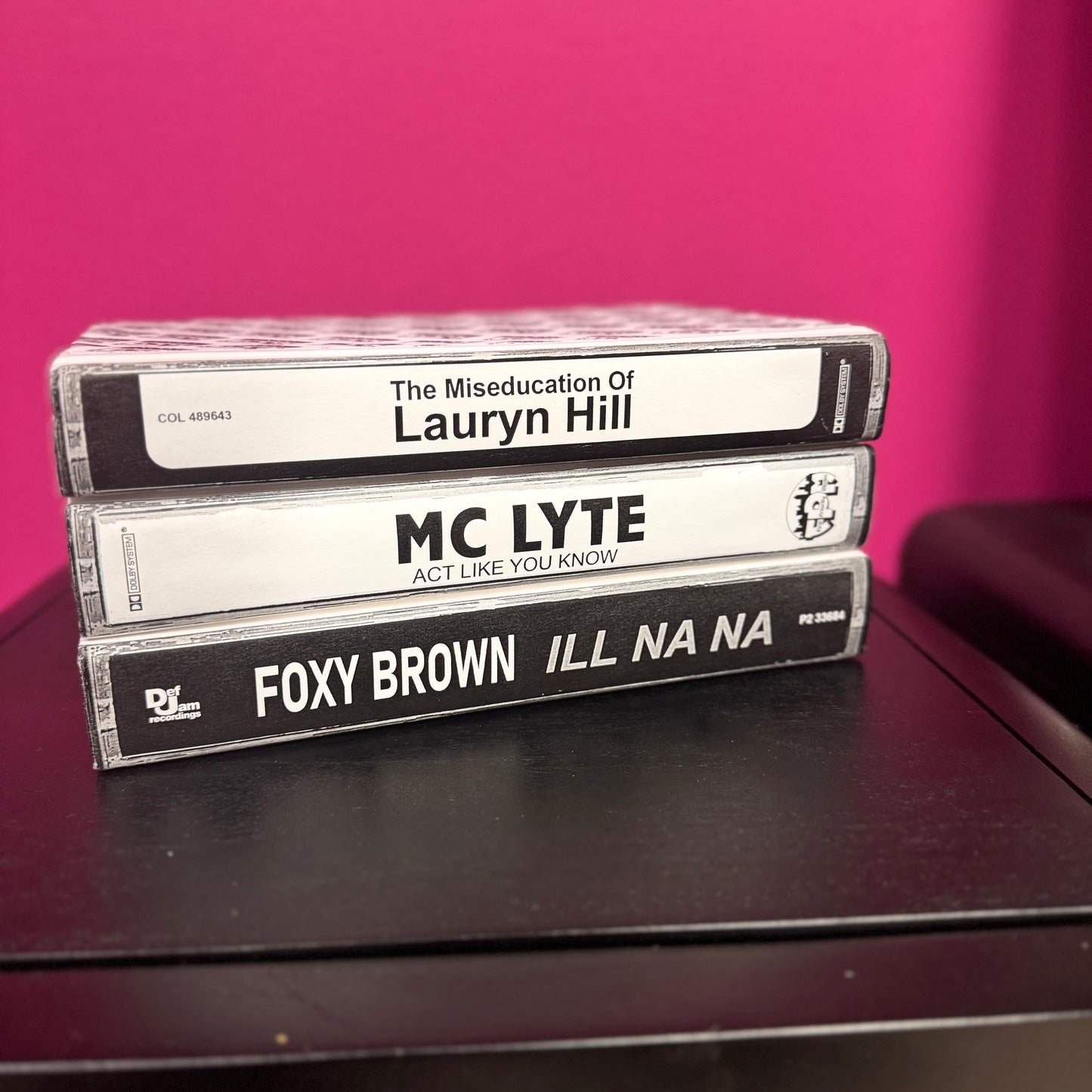 Female Cassette Tape S/6 Books  Female Rap