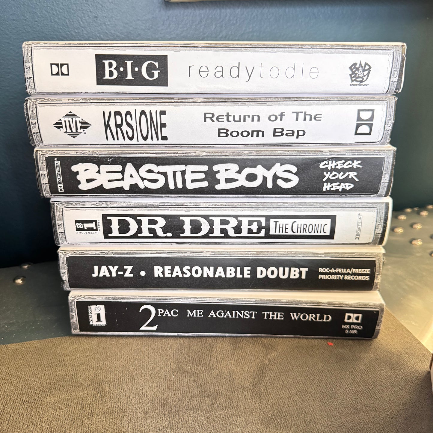 Male Cassette Tape S/6 Books  Male Rap