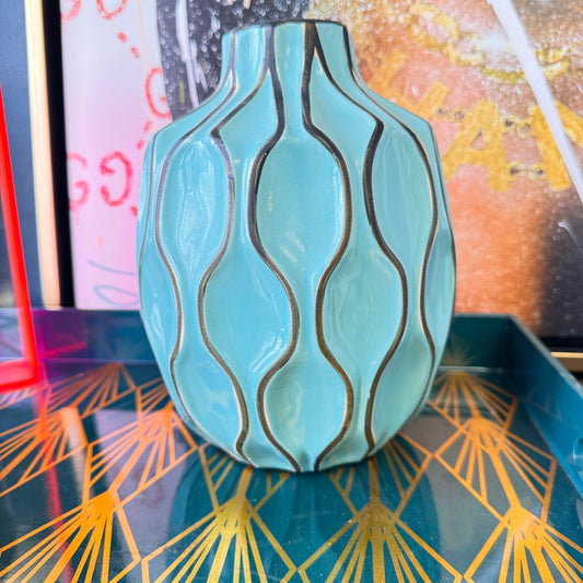 Light Blue Vase-8047