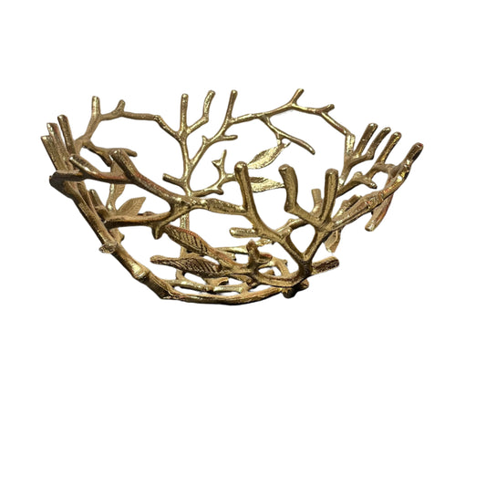 Decorative Gold Leaf Sculpture-OPEN BOX