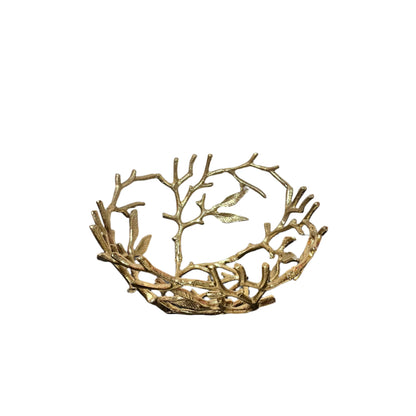 Decorative Gold Leaf Sculpture-OPEN BOX