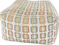 Multi Colored Pouf Ottoman