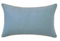 Modern Velvet Color Block Pillow - 12"x20"