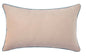 Modern Velvet Color Block Pillow - 12"x20"