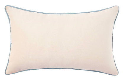 Modern Velvet Color Block Pillow - 12"x20"
