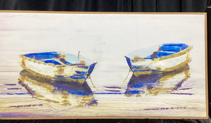 Blue & Gold Painting-Open Box