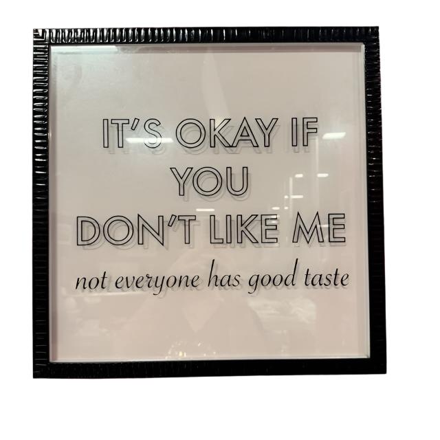 "It's Okay" Art Frame - Open Box