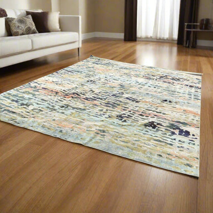 Madison decorative rug with abstract design