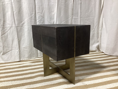 Modern wood and metal table