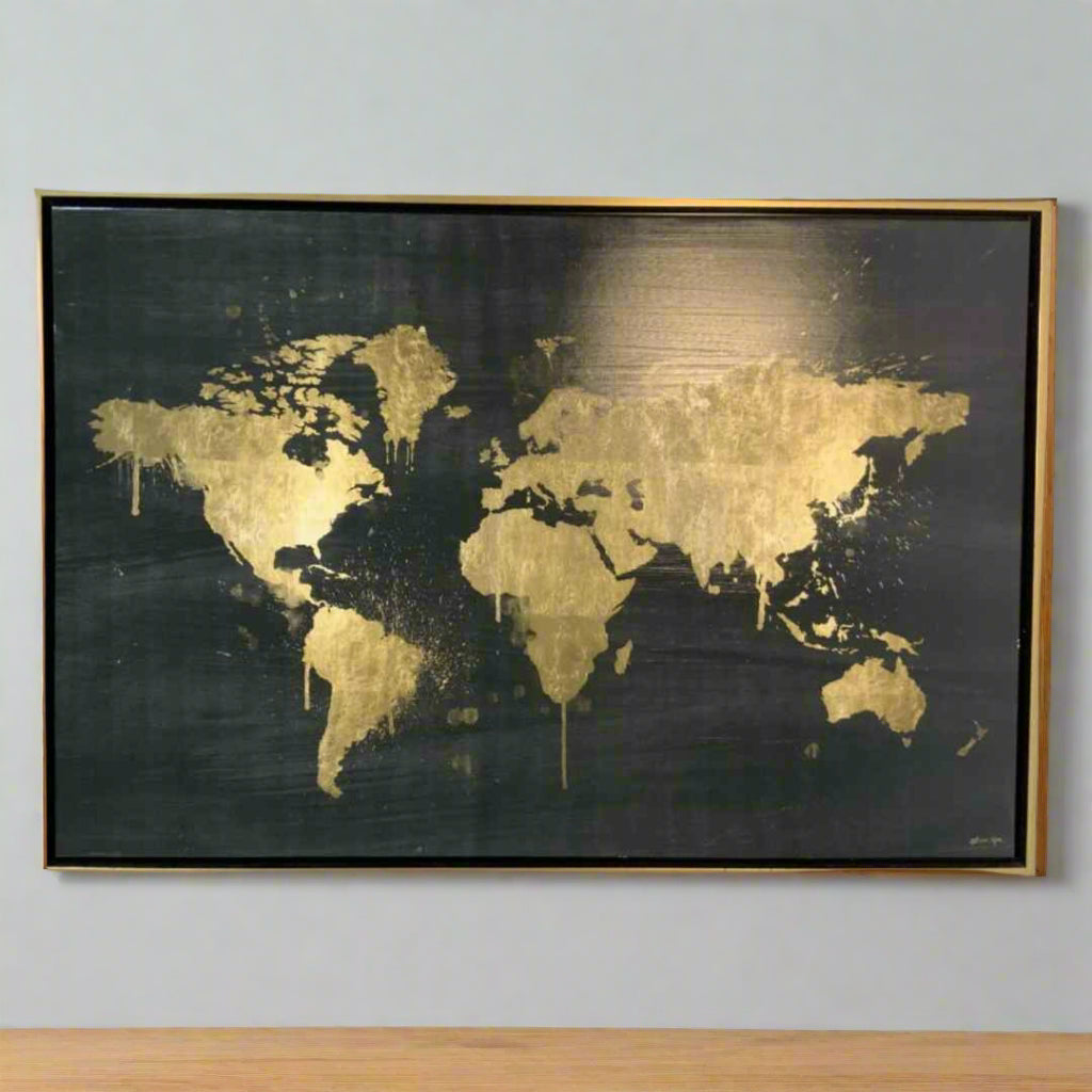 Oliver Gal globe wall art