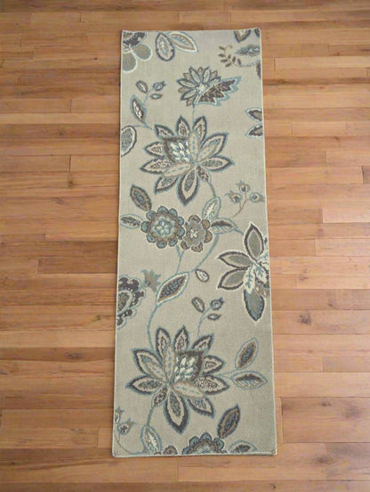 Floral Runner Rug (4'6"x2'6")- Local Pick Up Only