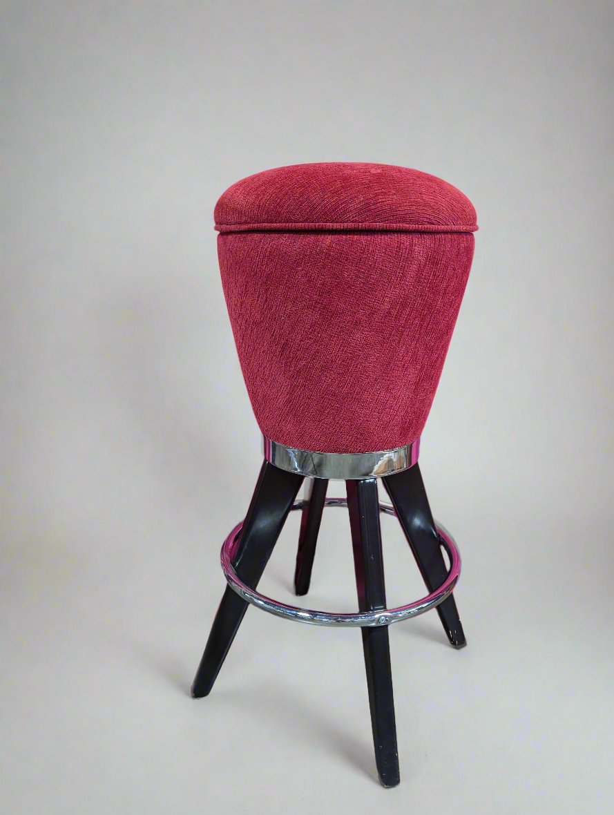 Unique Red Bar Stool-Local Pick Up Only