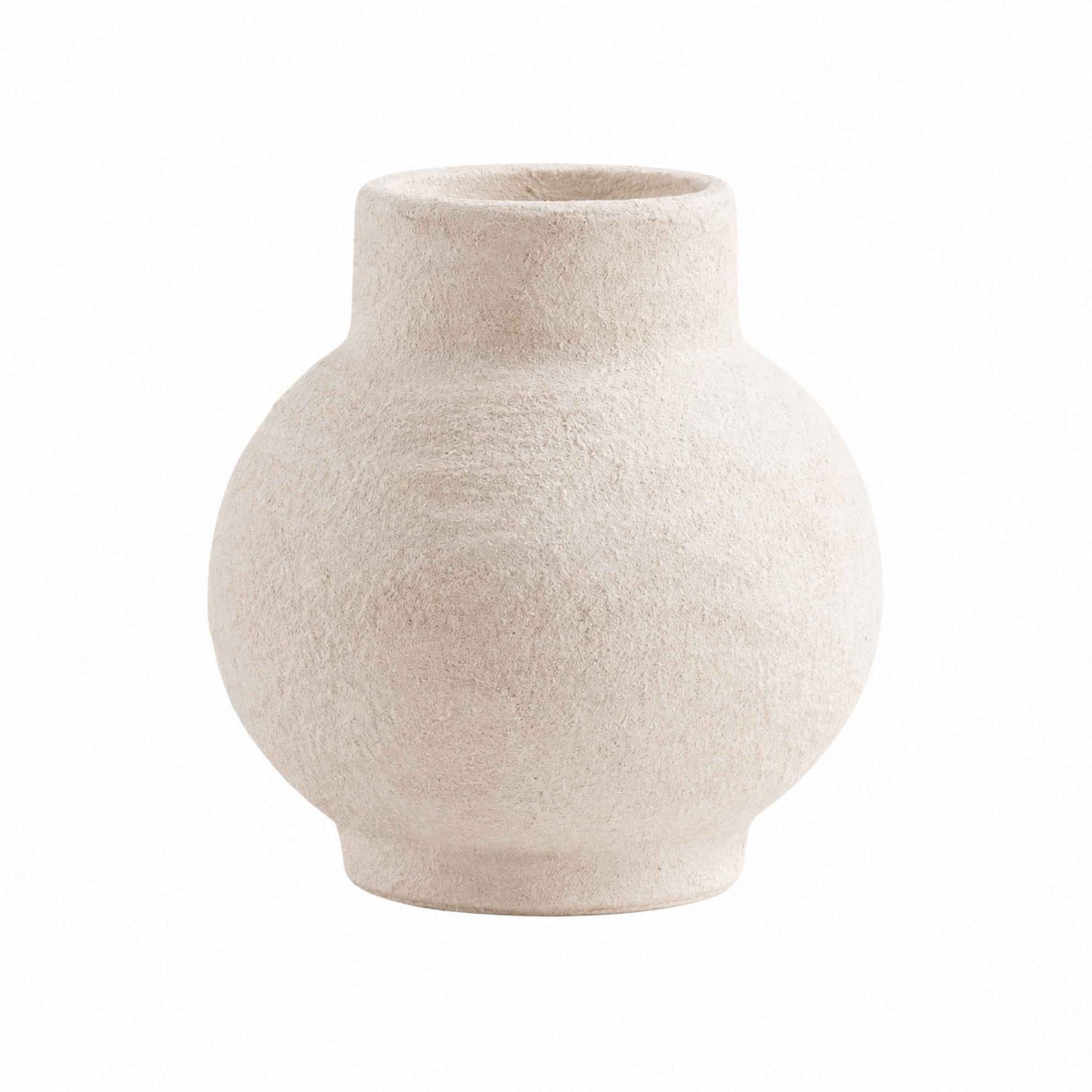 Ivory Ceramic Vase