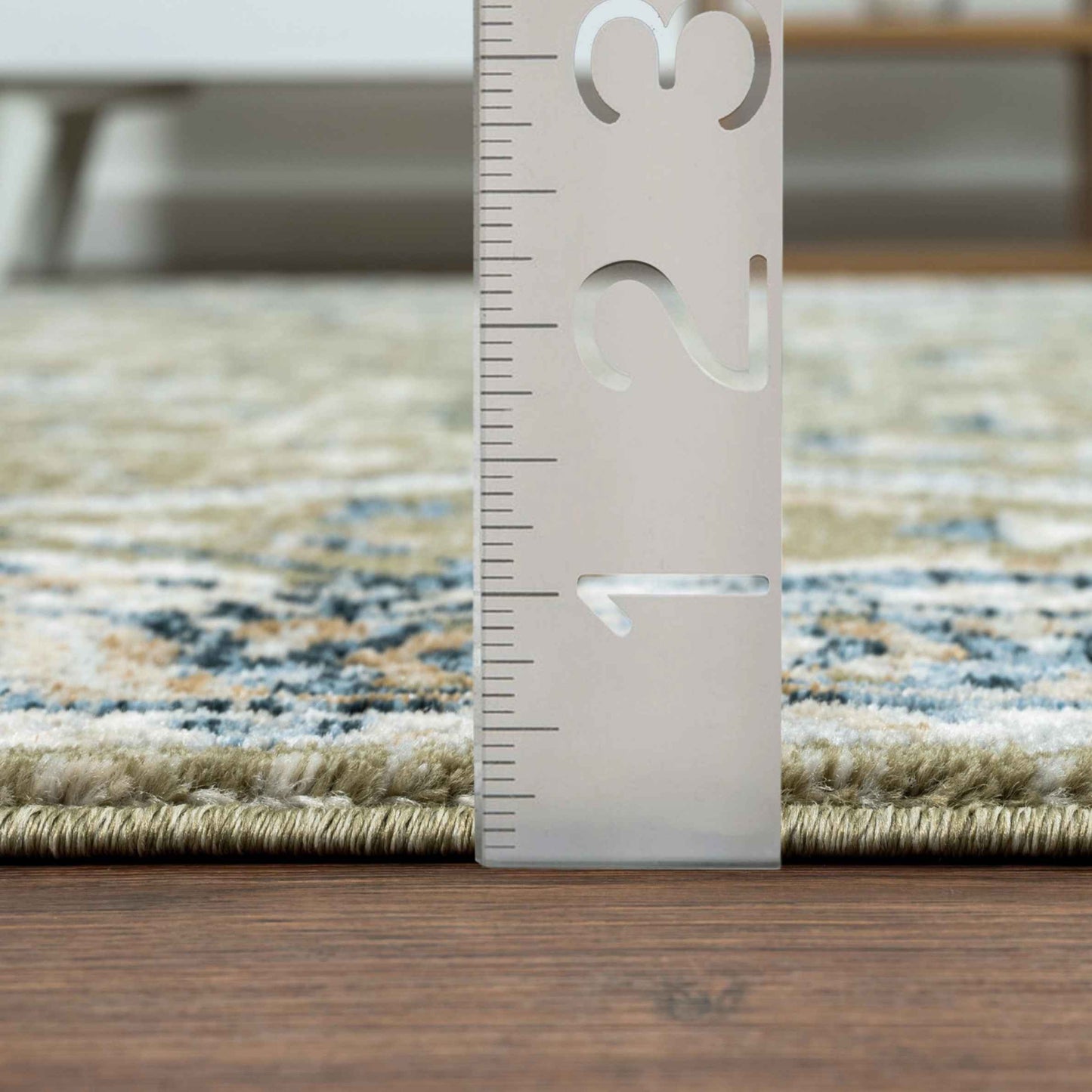 Vintage Blue Runner Rug- 3’ x 6’