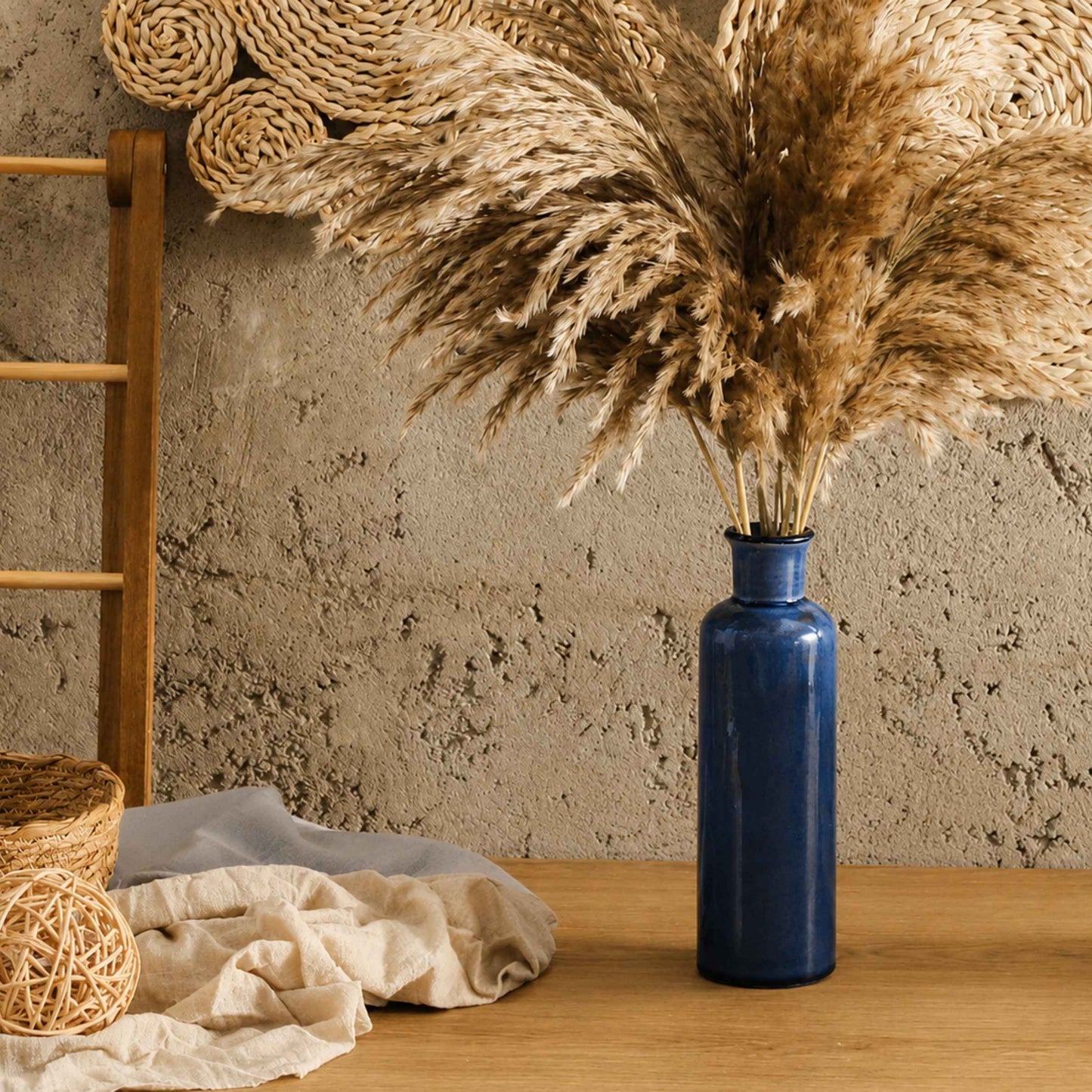 Blue Ceramic Vase