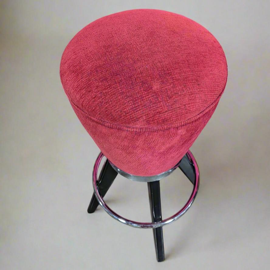 Unique Red Bar Stool-Local Pick Up Only