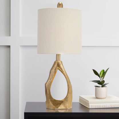 Resin Organic Gold Table Lamp