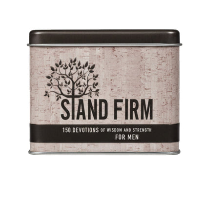 Cards in Tin Stand Firm