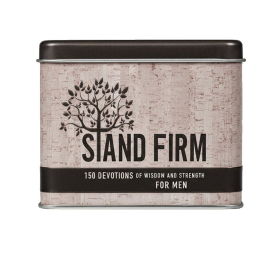 Cards in Tin Stand Firm