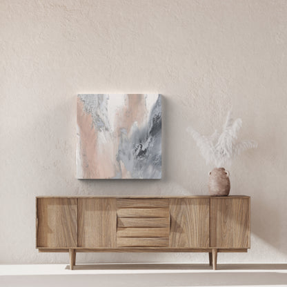 Textured Abstract Seascape Canvas-30” x 30”