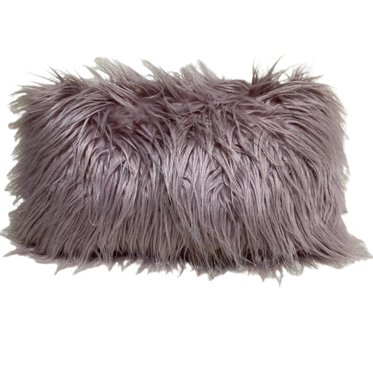 Faux Fur Lavender Pillow