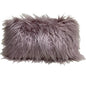 Faux Fur Lavender Pillow