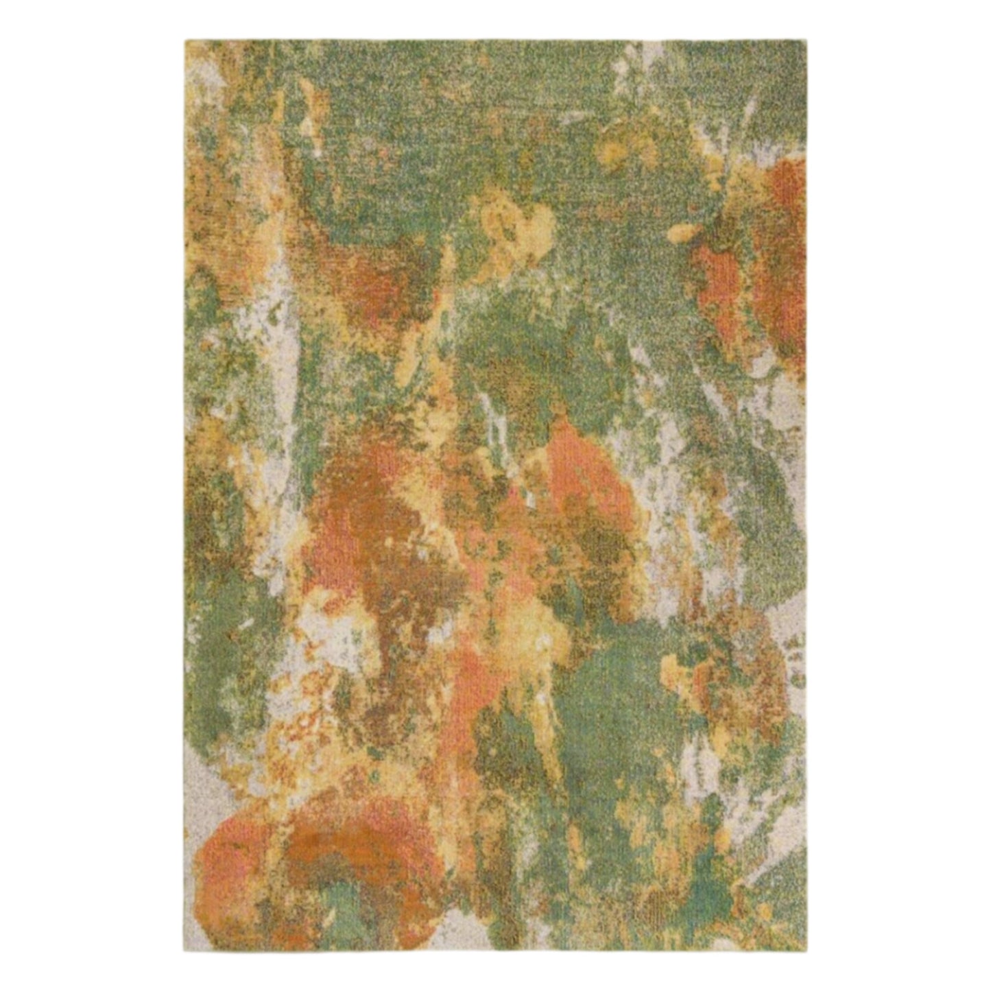 Green Rustic Rectangle Rug 8'x11'