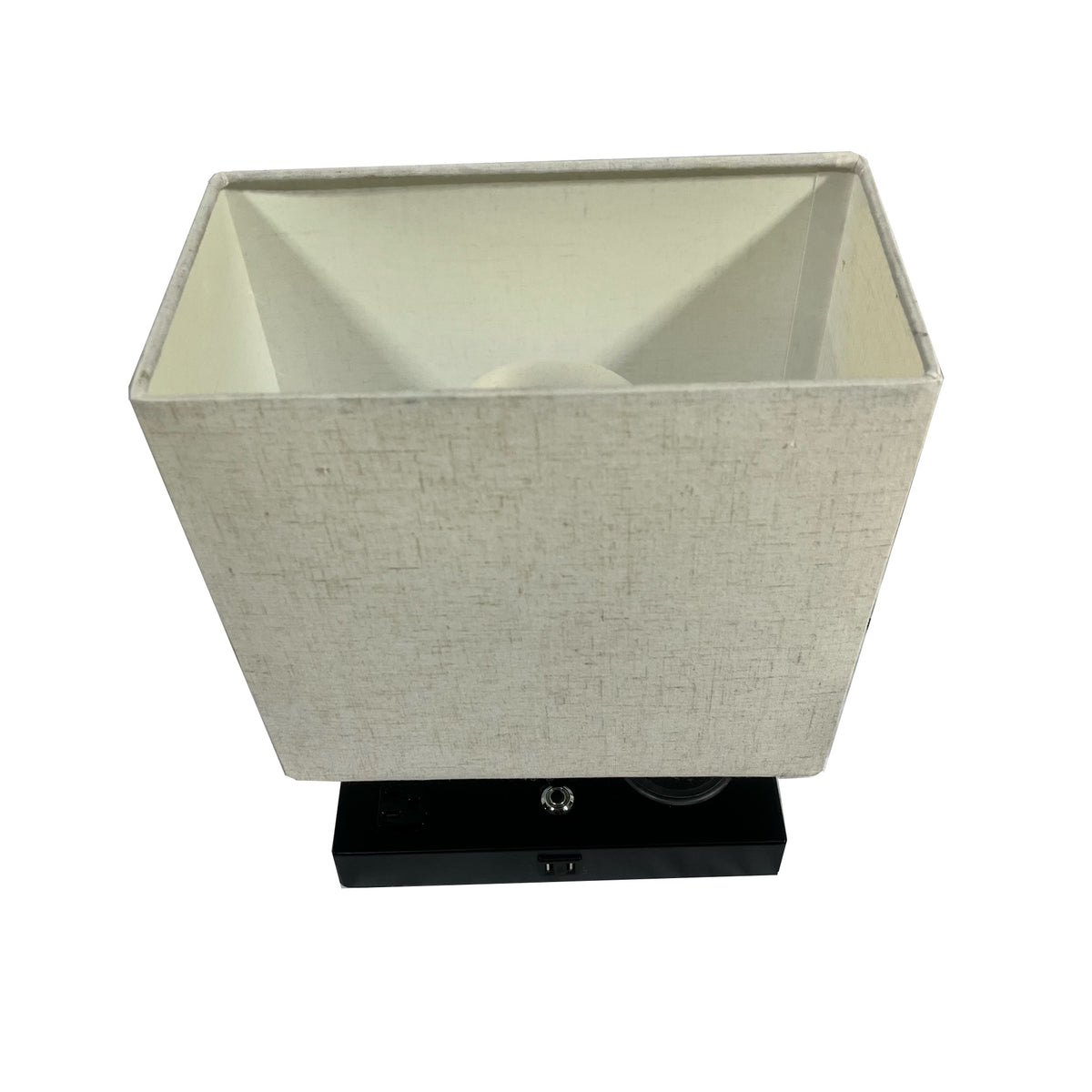 Black Table Lamp 15”