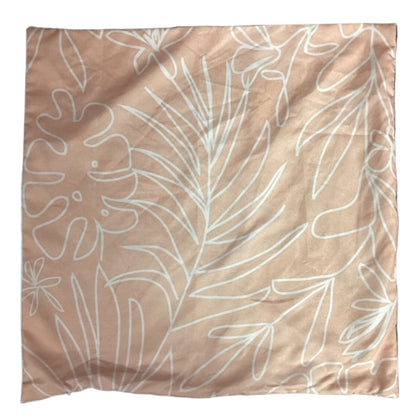 Blush Leaf Pillow  (18”x18”)
