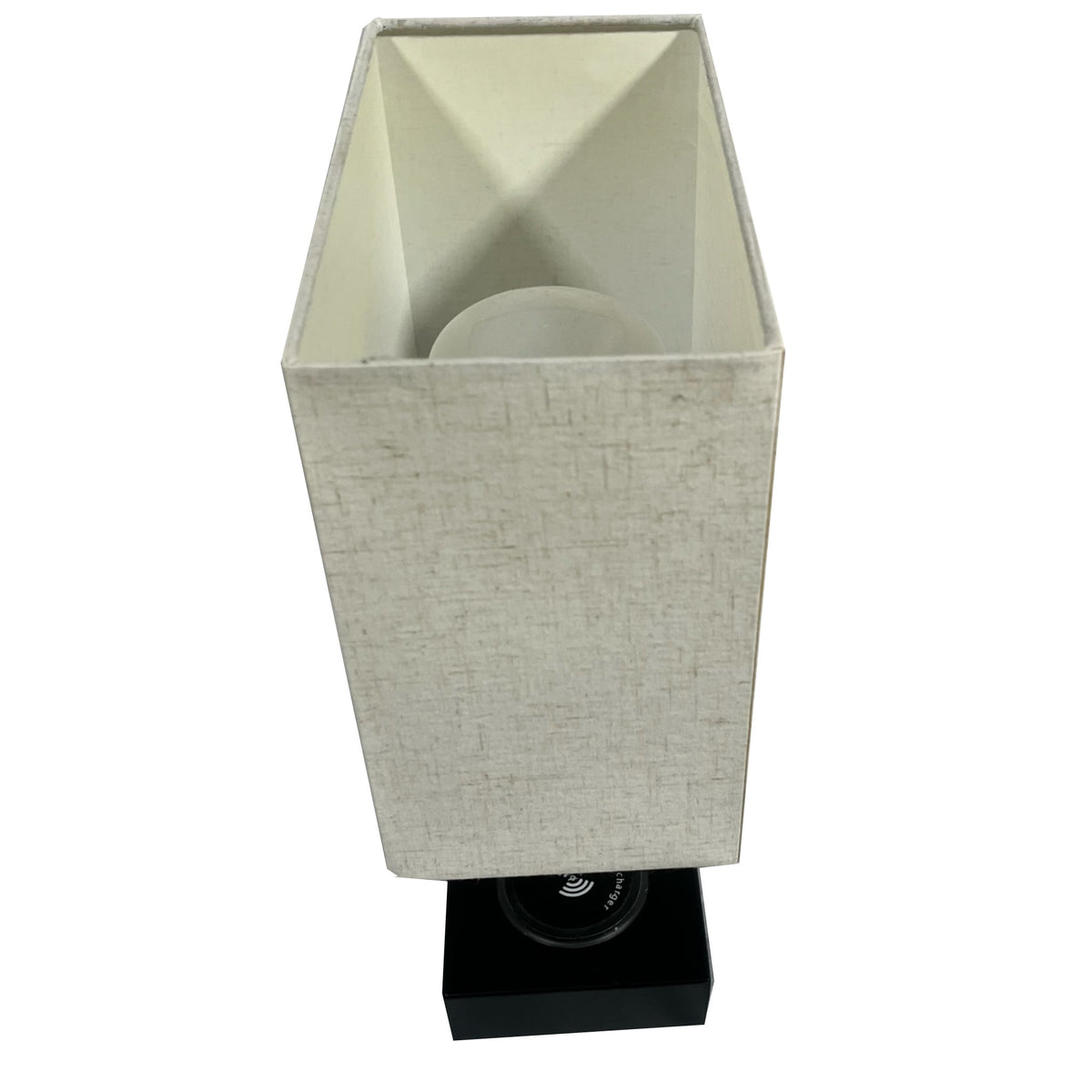 Black Table Lamp 15”