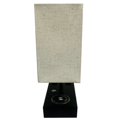 Black Table Lamp 15”