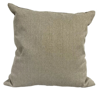 Lumbar Faux Leather Accent Pillow 20x20-