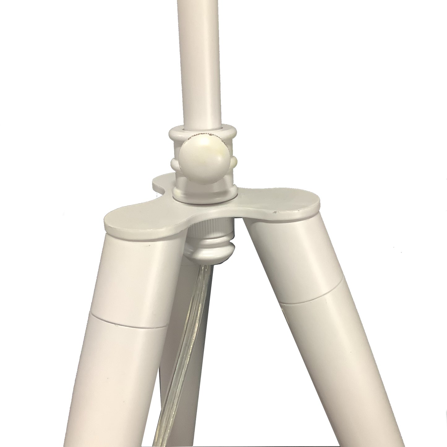 White Tripod Extendable Lamp